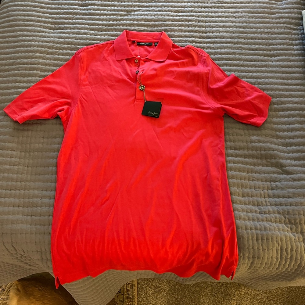 Bobby Jones Vibrant Red Polo Shirt